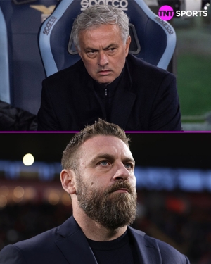 Thứ 9 đến thứ 5! Mourinho ghi 8 điểm trong 7 trận gần nhất dẫn dắt Roma tại Serie A, trong khi De Rossi thắng 6/7 trận và ghi được 18 điểm.