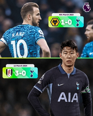 Kỷ lục ghi bàn trong 39 trận liên tiếp ở Premier League của Tottenham đã chấm dứt vào ngày 23/4.