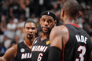 Chalmers: Big Three của Heat đều là những cầu thủ chiếm ưu thế. O'Neal: Chỉ có hai người là như vậy.