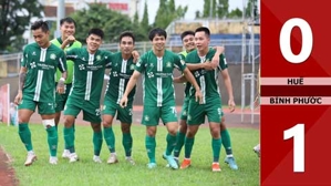 VIDEO bàn thắng Huế vs Bình Phước: 0-1 (Vòng 5 hạng Nhất QG 2024/25)