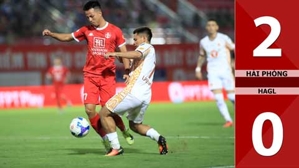 VIDEO bàn thắng Hải Phòng vs HAGL: 2-0 (Vòng 9 V.League 2024/25)