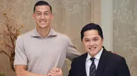 Jay Idzes Pasang Badan buat Erick Thohir Seusai Timnas Indonesia Gagal ke Piala Dunia 2026