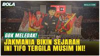 GBK Meledak! 2 Tifo Raksasa Jakmania Rayakan HUT Persija ke-97!